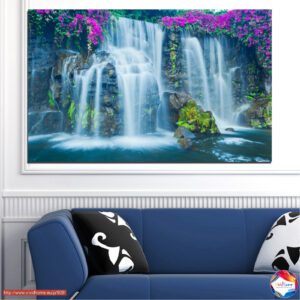 Lost Paradise Tropical Waterfall Canvas Print
