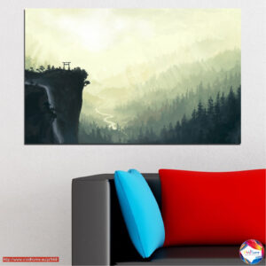 Καμβάς The Abyss Mountain Forest