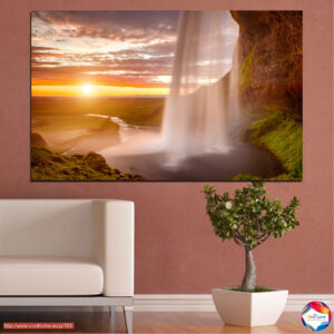 Slap na закату Canvas Print