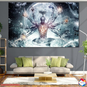 Spiritual World 5 részes többpaneles vászonnyomat