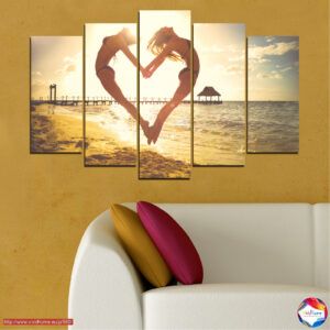 Friendship mitme paneeliga kanvaspilt – 5 osa