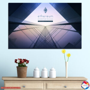 Ethereum Symbol Cryptocurrency Canvas Print