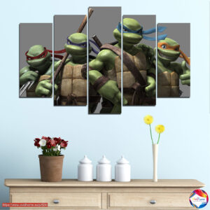 Ninja Turtles 5-delige Canvas Print Set