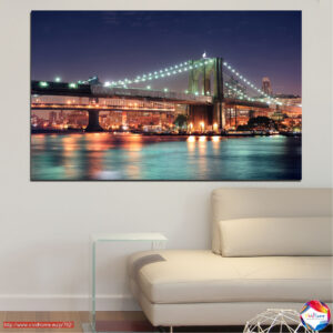 Plátno Brooklyn Waterfront Skyline