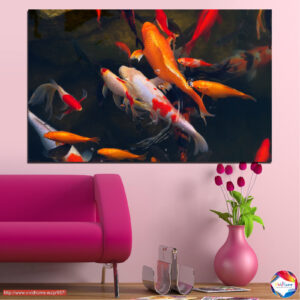 River Dwellers Canvas Print – Underwater Fish Scene