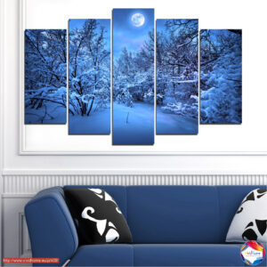 Frosty night 5 pieces №0409