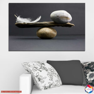 Zen Stone Balance 5 darabos vászonnyomat szett