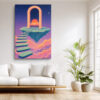 Hemeleiland Poort - aan de muur in een interieur