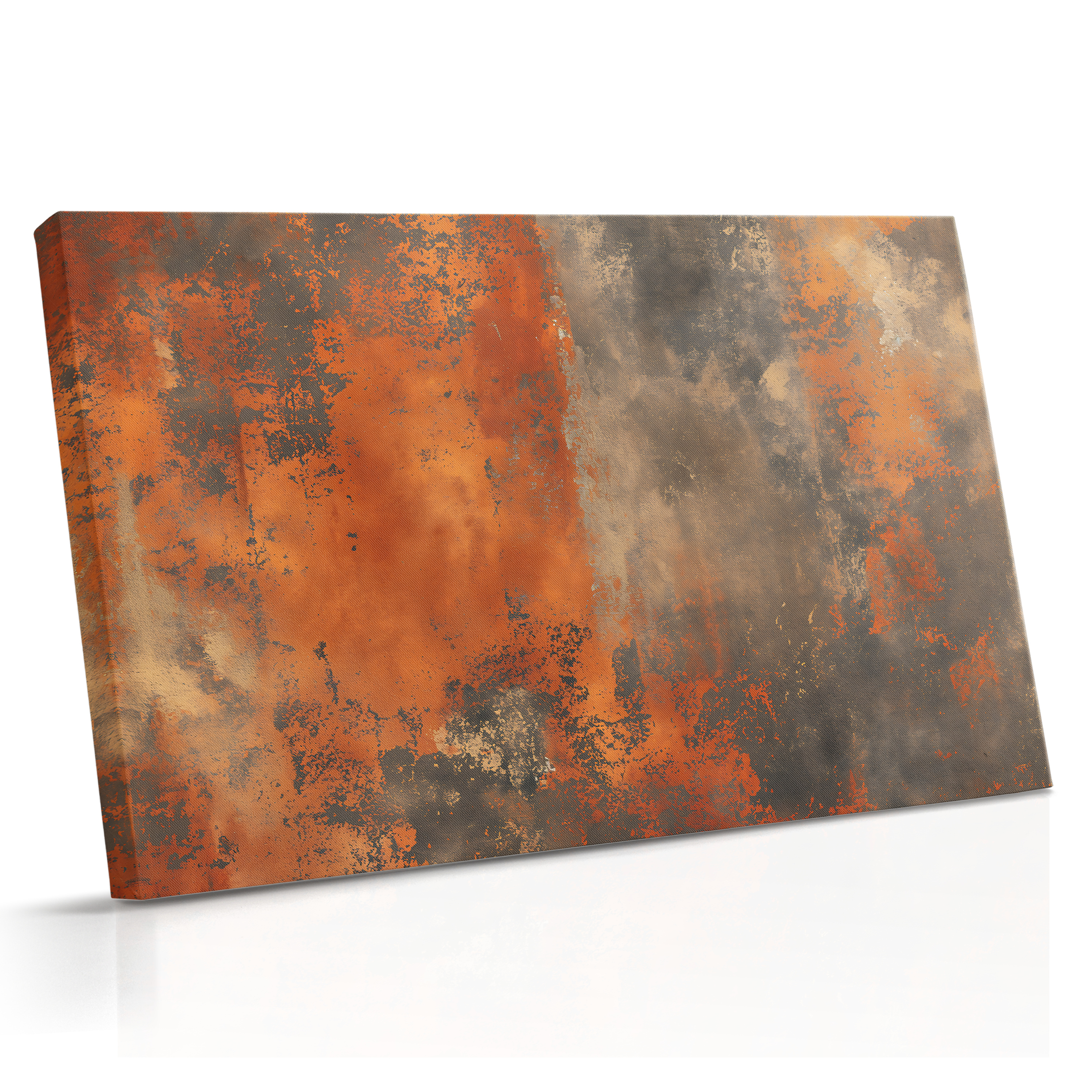 Orange Patina - Canvas Print