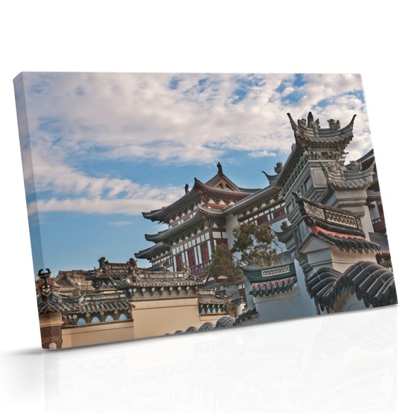 Impression sur Toile Temple Japonais