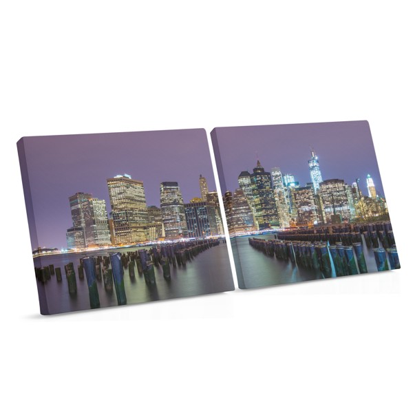 Brooklyn Skyline at Sunset Canvas Print