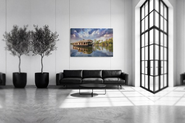 Palma de Mallorca upes kruīza kanvas prints - uz sienas telpā