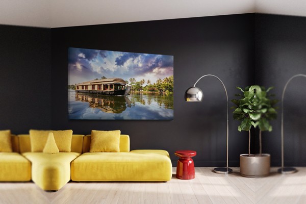 Palma de Mallorca upes kruīza kanvas prints - uz sienas telpā