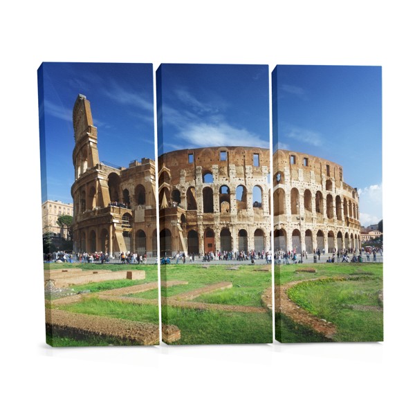 Colosseum-ympyrä Canvas Print