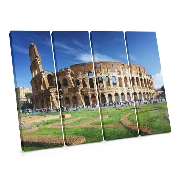 Colosseum ringikujuline kompositsioon kanvaspilt