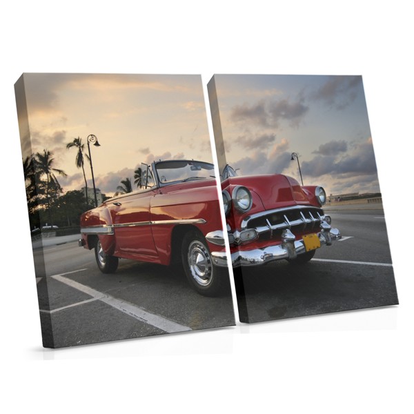 Classic American Car Canvas Print