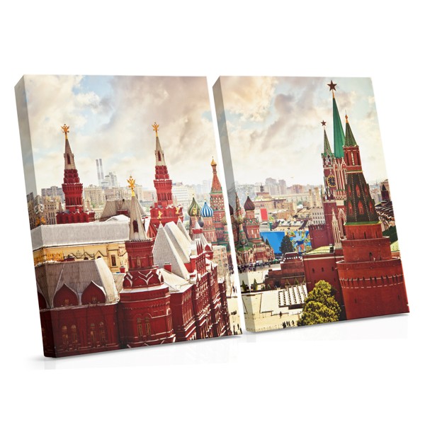 Red Square Moscow Canvas Print
