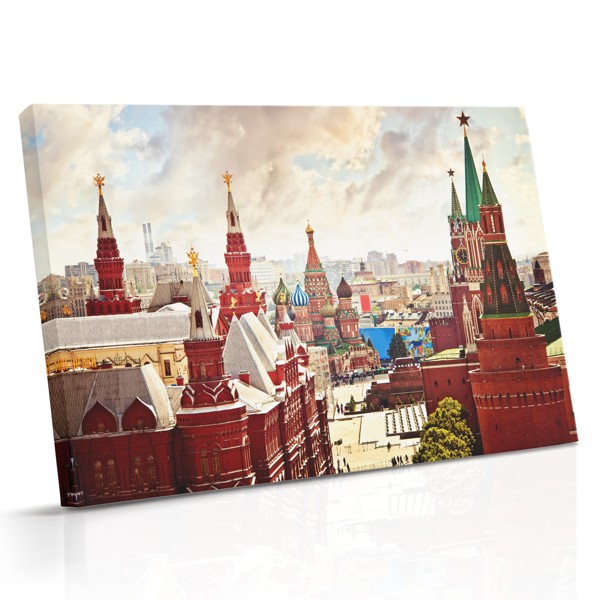 Red Square Moscow Canvas Print