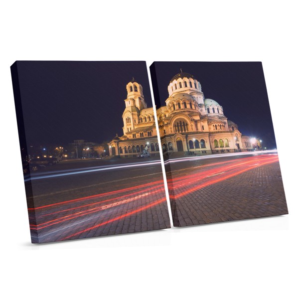 Alexander Nevsky Cathedral Canvas Print