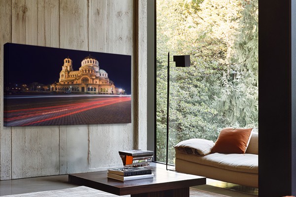 Aleksandra Ņevska katedrāle audekla prints - uz sienas telpā