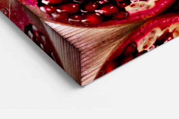 Impression sur Toile Fruits de la Passion - au mur dans un intérieur