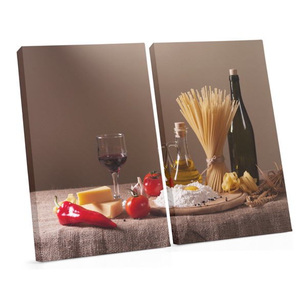 Olive Oil and Pasta Canvas Print