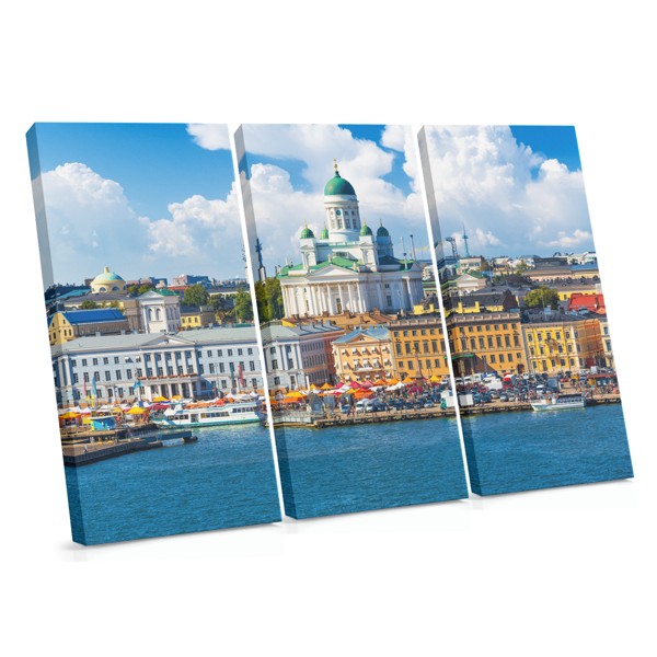 Helsinki Skyline Leinwanddruck