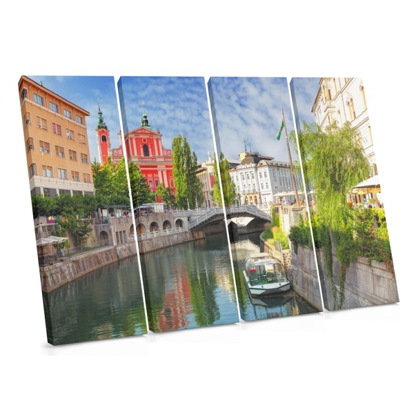 Venecijos kanalo paseo drobė