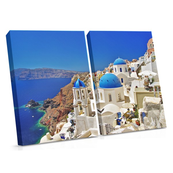 White Island House Canvas Print