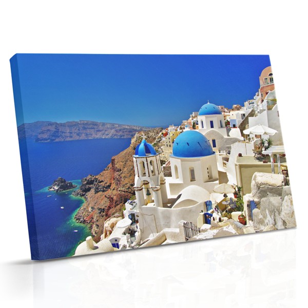 White Island House Canvas Print