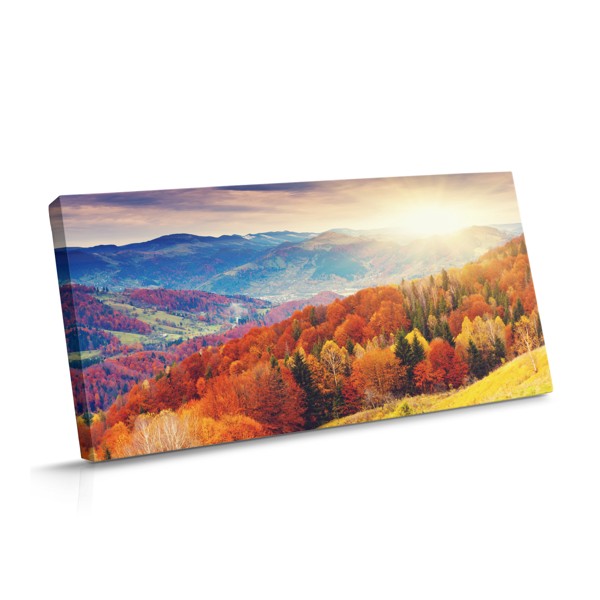 Autumn Mountain Sunrise Canvas Print