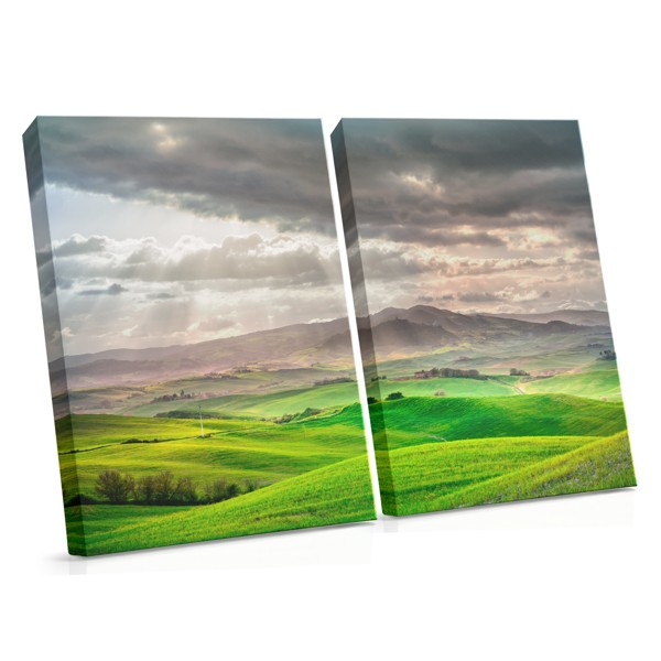 Mountain Peak After Storm Canvas Print