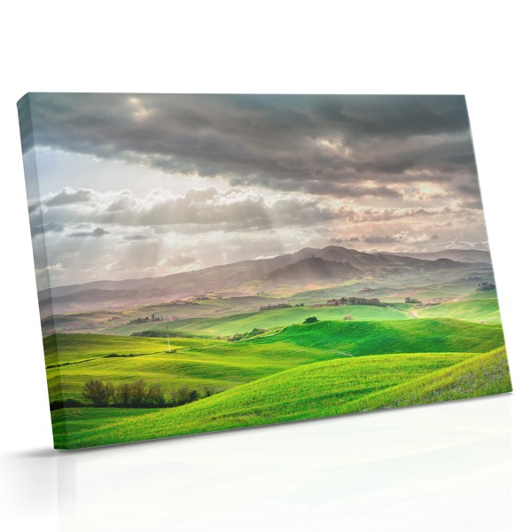Mountain Peak After Storm Canvas Print