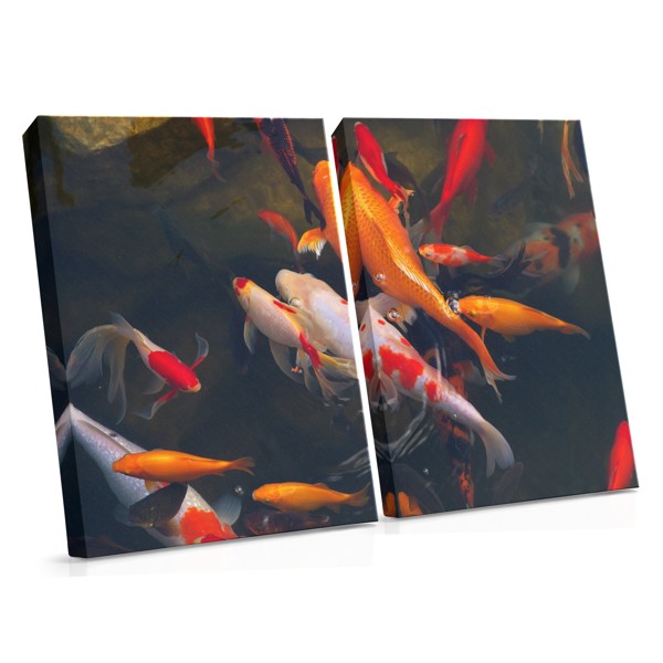 River Dwellers Платно - Подводна сцена с риби