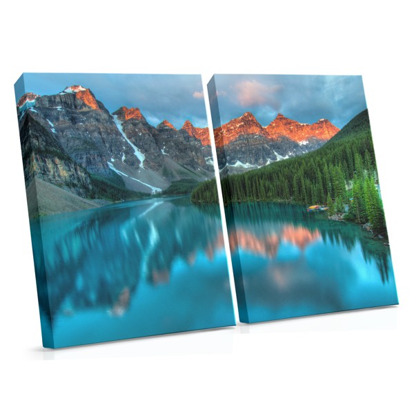 Raw Beauty Nature Reflection Canvas Print