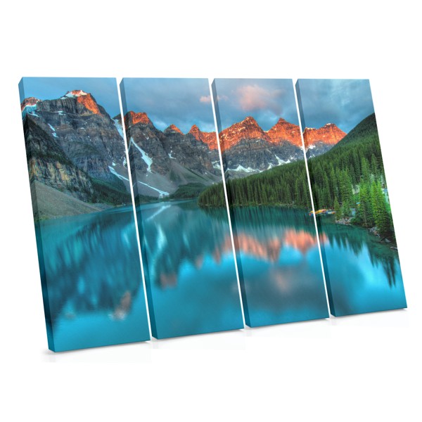 Raw Beauty Nature Reflection Canvas Print
