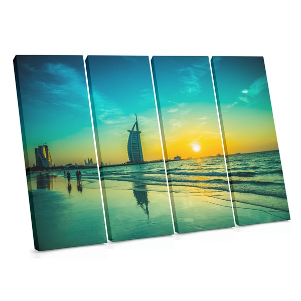 Arabian Evenings Beach Canvas Print