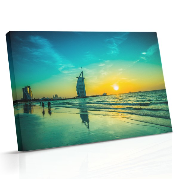 Arabian Evenings Beach Canvas Print