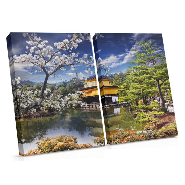 Impression sur Toile Le Jardin de l'Empereur