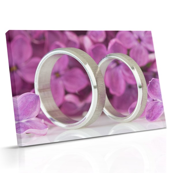 Tela de Impressão Símbolo de Casamento Fidelidade