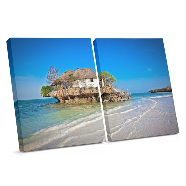 House Over Water Canvas Print