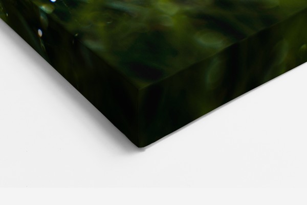 Σταγόνες Δροσιάς σε Πράσινο Λιβάδι Canvas Print - στον τοίχο σε εσωτερικό χώρο