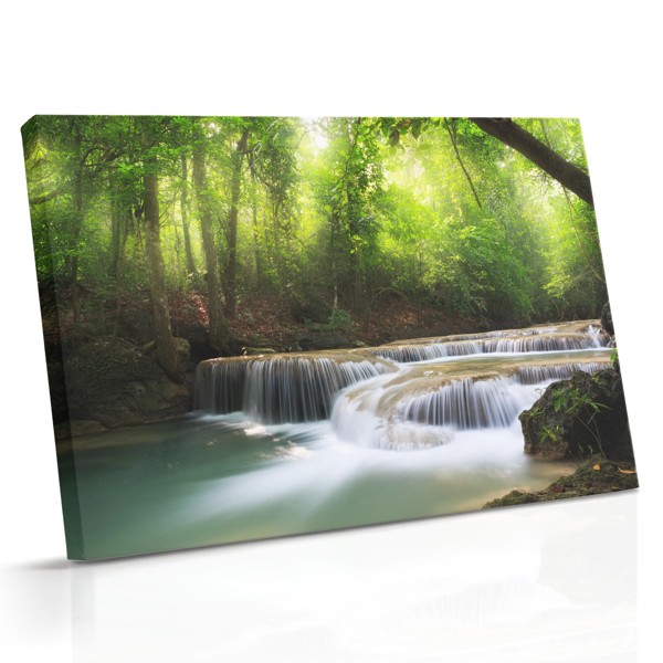 Water Intoxication Abstract Landscape Canvas Print