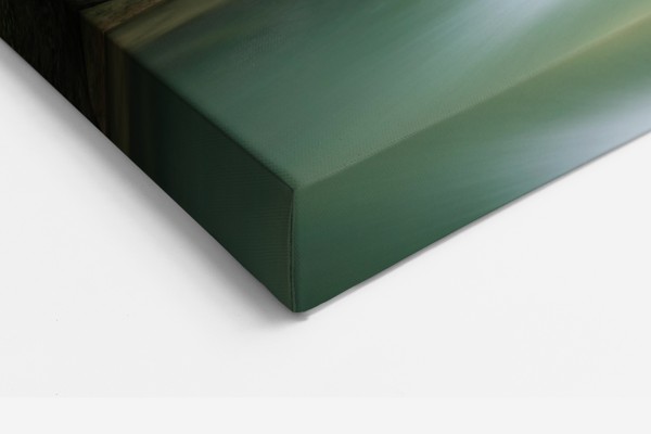 Ūdens reibums abstraktas ainavas kanvas prints - uz sienas telpā