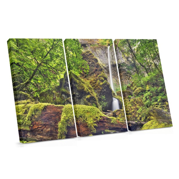 Water Splash Canvas Print | Nature Photography