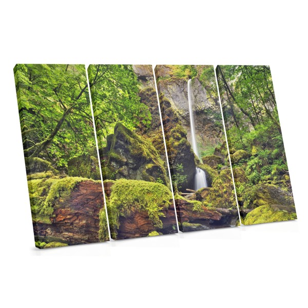 Water Splash Canvas Print | Nature Photography