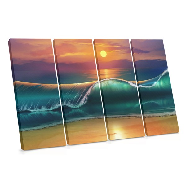 Ocean Wave Crest Canvas Print