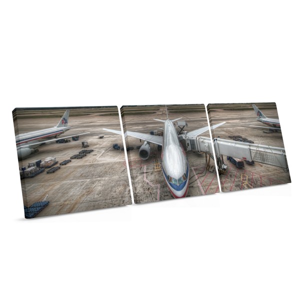 Vintage Biplane Canvas Print - Klasični Zrakoplov