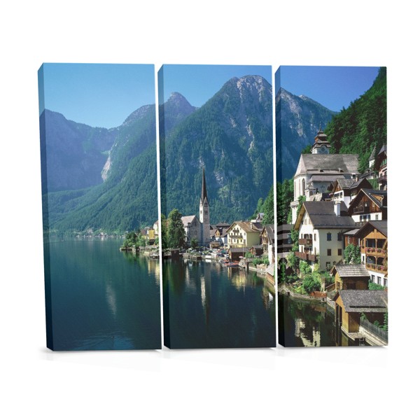 Tablou Canvas Oras la Malul Lacului