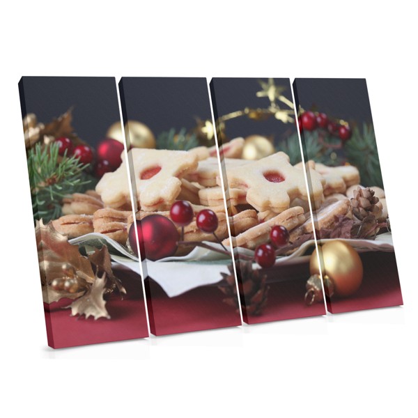 Nuori leipoja ja leivonnaiset Canvas Print